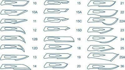 Medical Scalpel No11 11BC 100 Pieces
