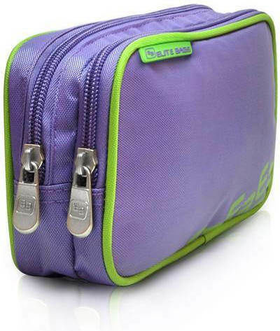 Elite Bags Dia's Medical Insulated Bag for Diabetic Kits Purple