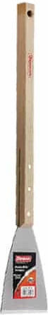 Benman Spatula Scraper Metallic 100mm with Wooden Handle 70496