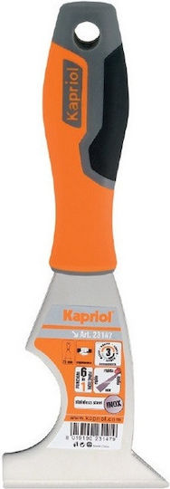 Kapriol 6 σε 1 Spatula Scraper Inox 80mm with Plastic Handle 23147