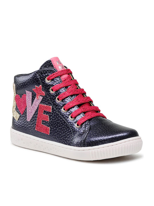 Kinder Sneakers Hoch Anatomisch Blau