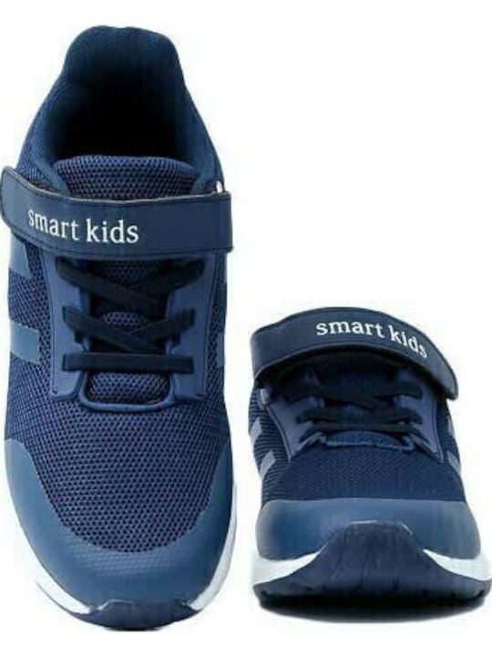 26-050 Kinder Sneakers mit Klettverschluss Marineblau