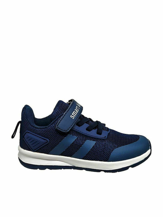 26-050 Kinder Sneakers mit Klettverschluss Marineblau