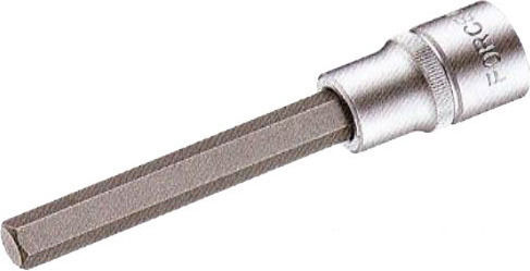 Force Long Socket 1/2" Allen Long Walnut with Allen Head and Socket 1/2'' H4x100mm