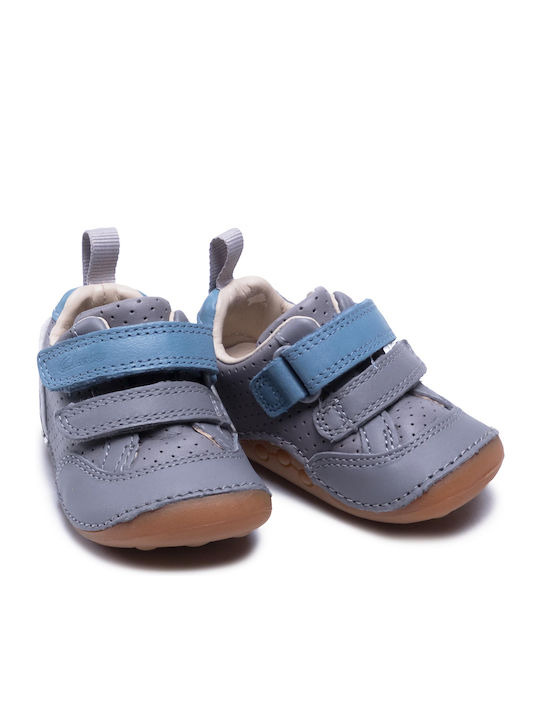 Kids Sneakers Tiny Dusk Anatomic with Scratch Gray