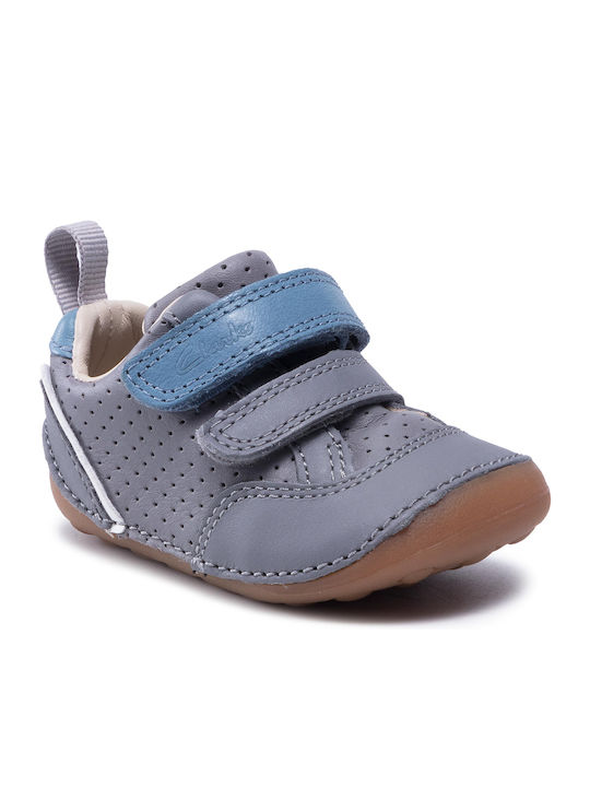 Kids Sneakers Tiny Dusk Anatomic with Scratch Gray