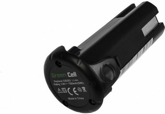 Green Cell Tool Battery Lithium 3.6V with Capacity 1.5Ah