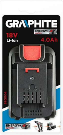 Graphite Tool Battery Lithium 18V with Capacity 4Ah Energy+