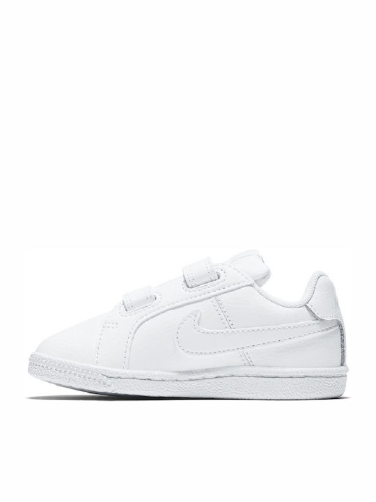 Court Royale TDV Kids Sneakers with Scratch White