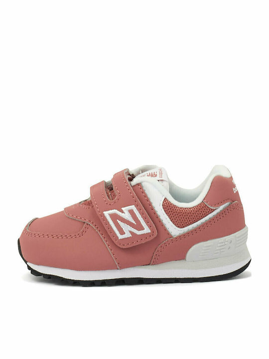 574 Classic 574 Παιδικά Sneakers με Σκρατς Ροζ