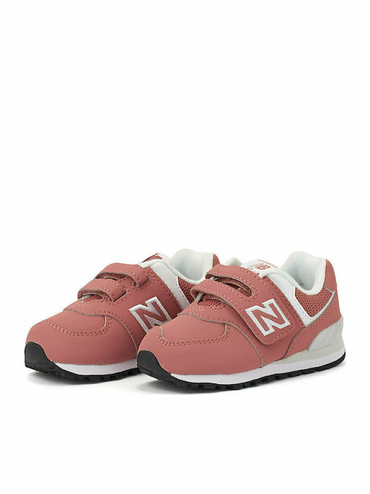 574 Classic 574 Παιδικά Sneakers με Σκρατς Ροζ