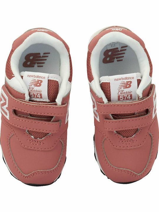 574 Classic 574 Παιδικά Sneakers με Σκρατς Ροζ