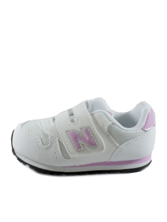 373 Kinder Sneakers mit Klettverschluss Weiß