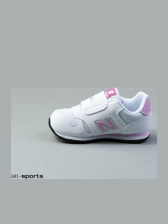 373 Kinder Sneakers mit Klettverschluss Weiß