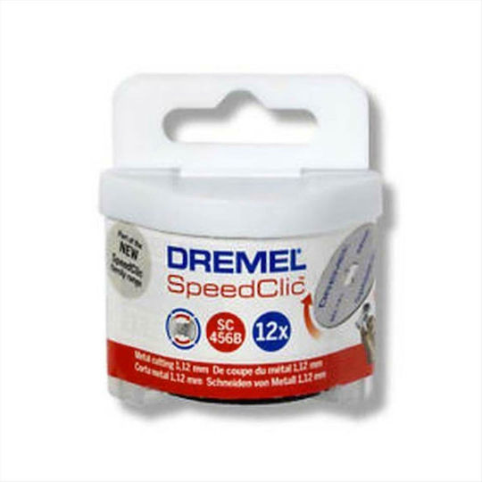 Dremel Metal EZ SpeedClic SC456B Cutting Disc Metal Hole Diameter 38mm 12pcs