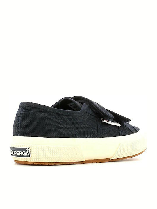 Kids Sneakers with Scratch Navy Blue