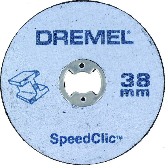 Dremel SC406 38.0mm Speedclic Starter Set Disc de tăiere Metalic 38mm 2buc