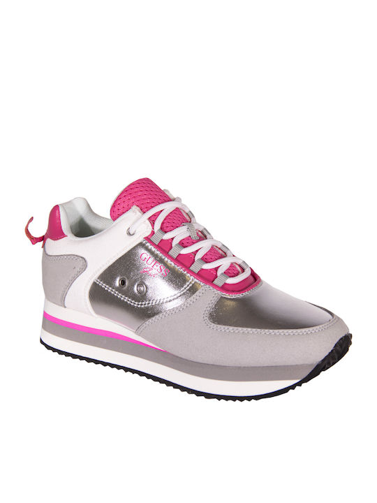 Παιδικά Sneakers Ασημί