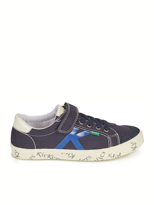 Gody Παιδικά Sneakers με Σκρατς Μπλε
