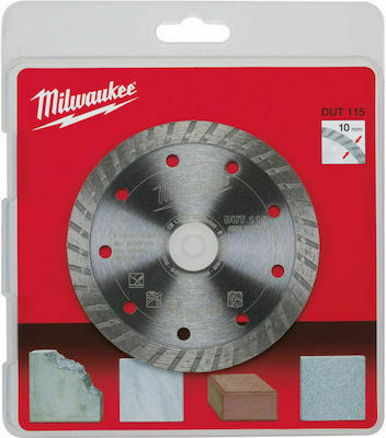 Milwaukee Δίσκος Διαμαντέ DUT 115 Schneidscheibe 115mm 1Stück