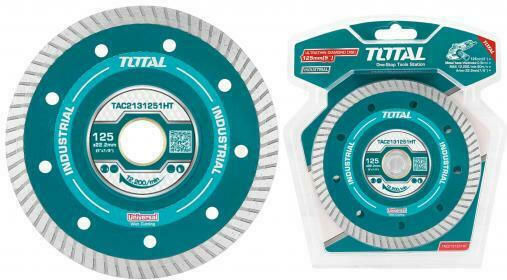 Total Diamantscheibe Universal Nassschnitt Schneidscheibe Baumaterialien 125mm