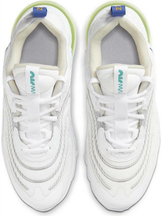 Air Max 270 Kids Sneakers White / Sapphire / Laser Orange