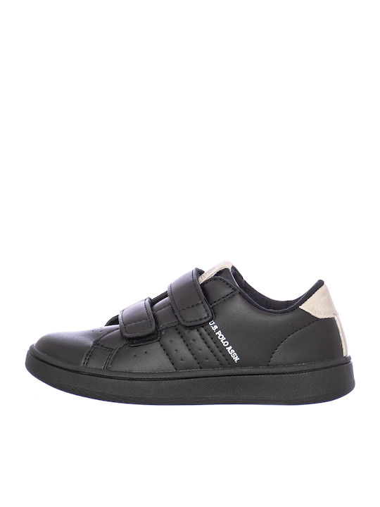 Alvaro Παιδικά Sneakers με Σκρατς Μαύρα