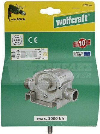 Wolfcraft 2200000 Αντλία Δράπανου Μεταλλική