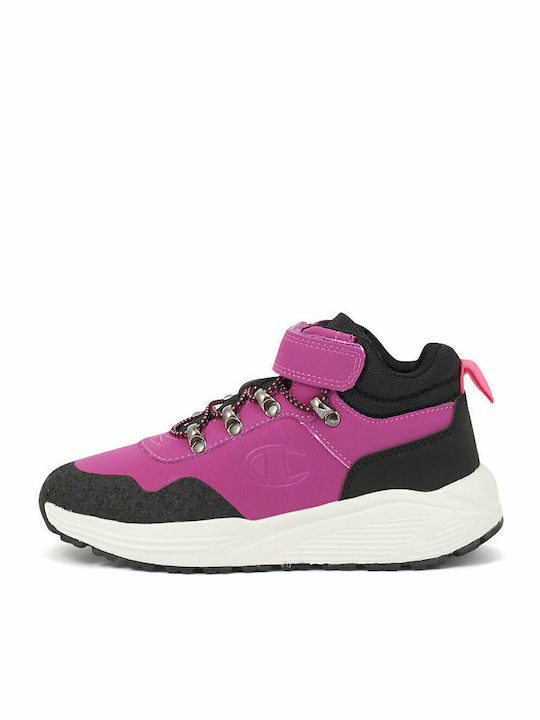 Climb Kinder Sneakers Hoch mit Klettverschluss Lila