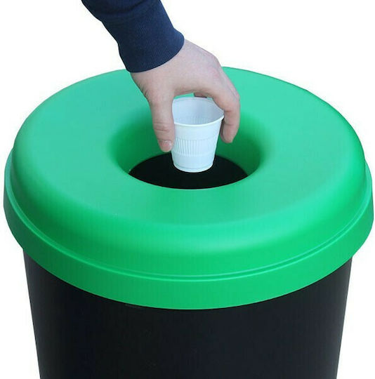 Viomes Viomes 316 Recycling Kunststoff Grüner Mülleimer 60lt