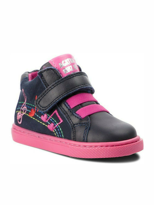 Agatha Ruiz De La Prada Kids Sneakers High 181916 Anatomic Navy Blue 181916-B