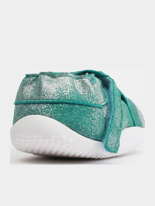 Step up Xplorer Kids Sneakers Anatomic with Scratch Turquoise