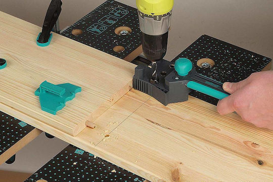 Wolfcraft Ghid din plastic pentru dibluri Rockler Sertarul Slide 4640000 2buc