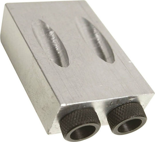Silverline Tool Accessories Dowel Jig - Drilling Guide for Bevel Holes 868549 2pcs