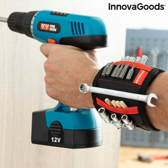 InnovaGoods Tool Accessories Magnetic Bracelet Diy Wristool V0103257 1pcs