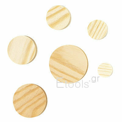 Wolfcraft Capace pentru acoperirea șuruburilor 25mm Pini de diblu 2942000 20buc