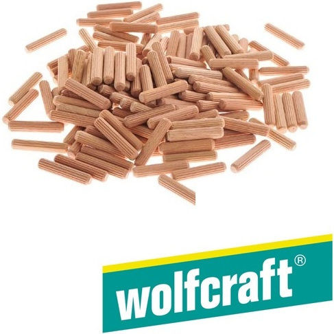 Wolfcraft Wooden Dowels 10x40mm 120pcs 2909000