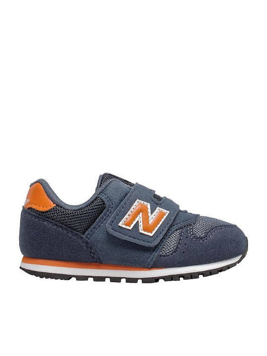 373 Kinder Sneakers mit Klettverschluss Marineblau