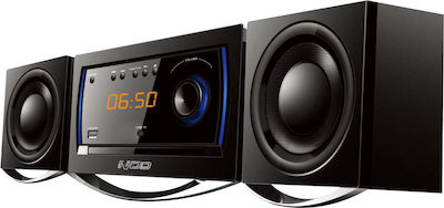 NOD Ηχοσύστημα 2 MHS-001BL 30W cu CD / Media digitale Player și Bluetooth Negru
