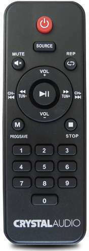 Crystal Audio Аудиосистема 2 HBT 381253, HBT2 30W с CD / Цифрови медии Player и Bluetooth Сребрист