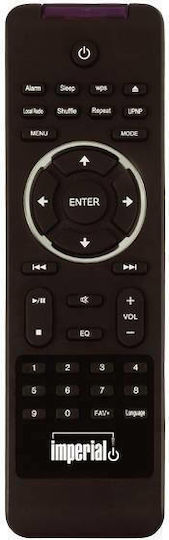 Imperial AV Ηχοσύστημα 2.0 Dabman i200 22-236-00 20W με CD Player, WiFi και Bluetooth Μαύρο