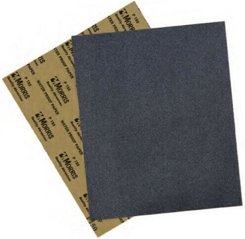 Morris Silicon Carbide Simple Sanding Sheet K400 280x230mm Waterproof