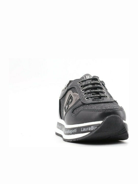 6644 Παιδικά Sneakers Ανατομικά Μαύρα