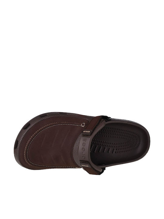 Crocs Yukon Vista II Anatomic Clogs Brown