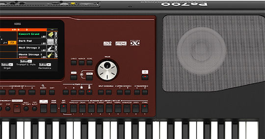 Korg Arranger Pa700 με 61 Δυναμικά Πλήκτρα Μαύρο