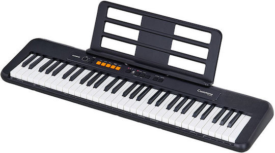 Casio Keyboard CT-S100 with 61 Keys Standard Touch Black without Power Supply