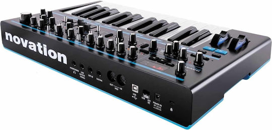 Novation Synthesizer Bass Station II with 25 Dynamic Keys Black