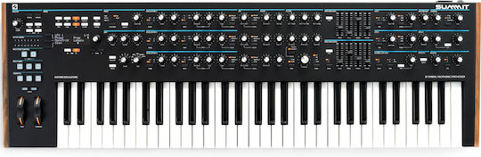 Novation Synthesizer Summit με 61 Δυναμικά Πλήκτρα Μαύρο