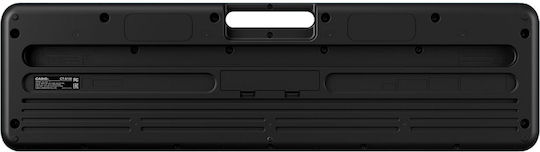 Casio Αρμόνιο CT-S100 Set με ακουστικά Kinsman KHP-003 με 61 Πλήκτρα Τυπικής Αφής Μαύρο