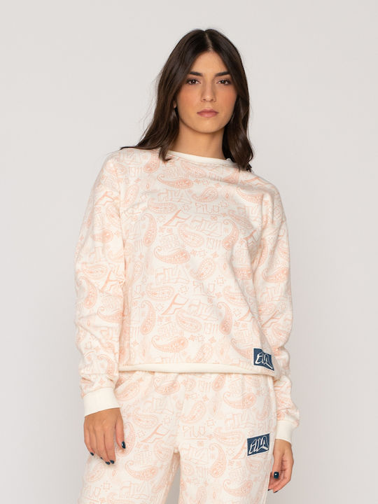 Rachel Boyfriend Sweatshirt Long Women's Sweatshirt Beige